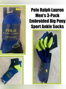 Polo Ralph Lauren Sport Ankle Socks